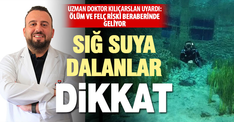 Sığ sularda dalış yapanlar dikkat!