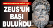 Aphrodisias Antik Kenti’nde “kolosal Zeus başı” bulundu