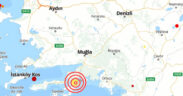 Marmaris’te orta şiddette deprem: Denizli’de hissedildi