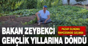 Bakan Zeybekci gençlik yıllarına döndü