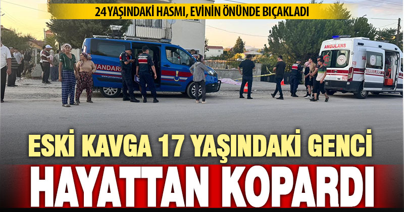 Gençlerin küçük yaştan beri süren husumetinde kan aktı: 1 ölü