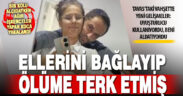 Tavas’ta eşini vahşice öldüren eski mahkum koca yakalandı