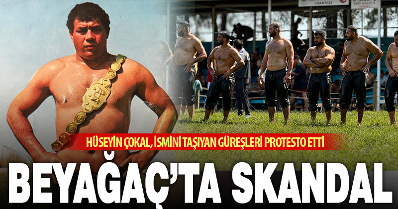 Beyağaç’ta Hüseyin Çokal Yağlı Güreşleri’ne, Hüseyin Çokal katılmadı