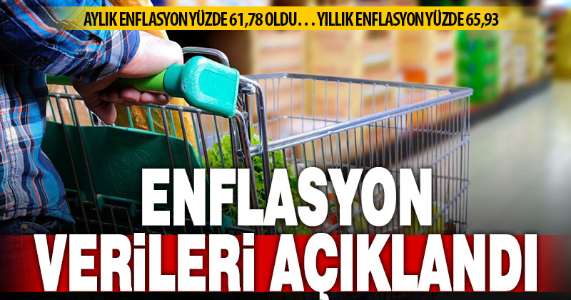 TÜİK temmuz ayı enflasyon verilerini açıkladı