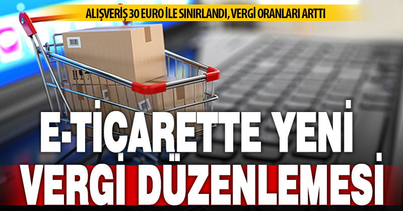 E-ticarette yeni vergi düzenlemesi