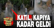 Sarayköy’de çobanın öldürüldüğü cinayet anı güvenlik kamerası tarafından kaydedildi