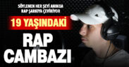 Denizlili 19 yaşındaki İsmail Eren söylenen her şeyi anında rap şarkıya çeviriyor