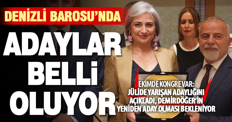 Denizli Barosu’nda seçim heyecanı başladı
