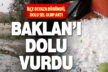 Aşırı yağışlar Baklan’a dolu felaketi yaşattı