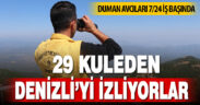 29 kuleden Denizli’yi izliyorlar