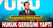 Mahkeme, alkol satışında yürütmeyi durdurma kararı verdi: Ak Parti İl Başkanı Güngör’den değerlendirme