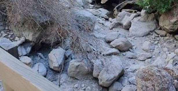 Turistik Kısık Kanyonu susuz kaldı