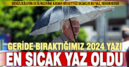 Denizlilileri de etkileyen sıcak yaz ayları; kaydedilen en sıcak yaz oldu