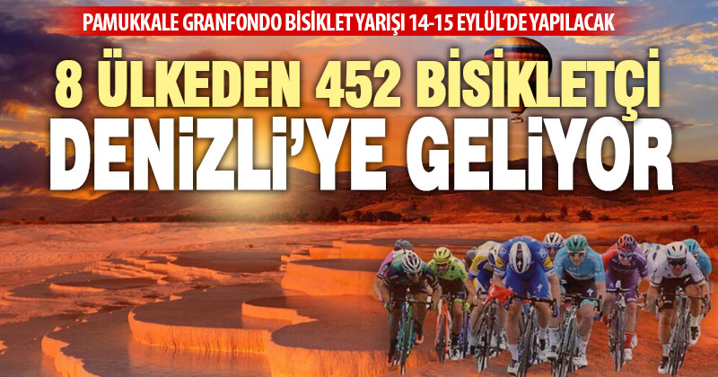 Granfondo Pamukkale Bisiklet Yarışları 14-15 Eylül’de yapılacak