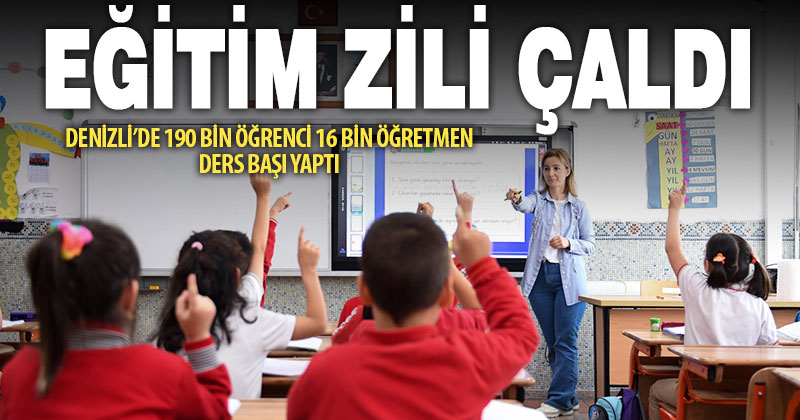Okullarda 2024-25 eğitim-öğretim yılı başladı