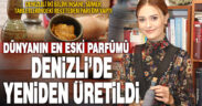 Denizlili bilim insanları 4 bin 500 yıllık tabletteki tariften parfüm üretti