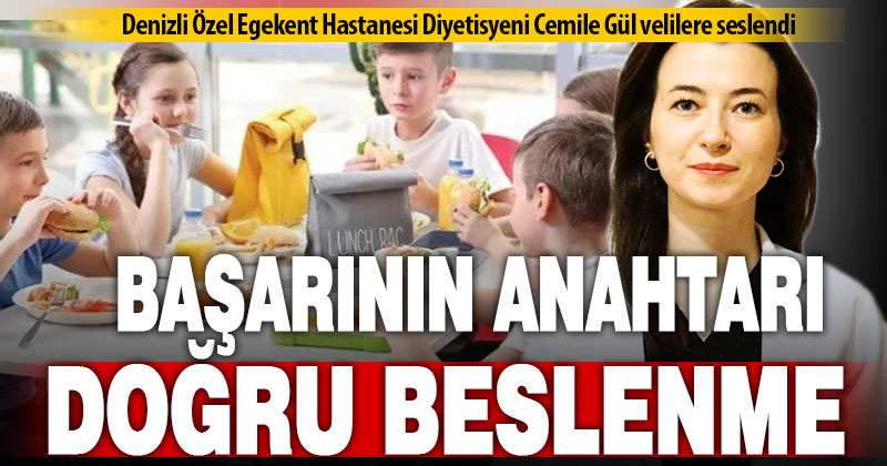 Sağlıklı beslenme öğrencilerin okul başarısını olumlu etkiliyor