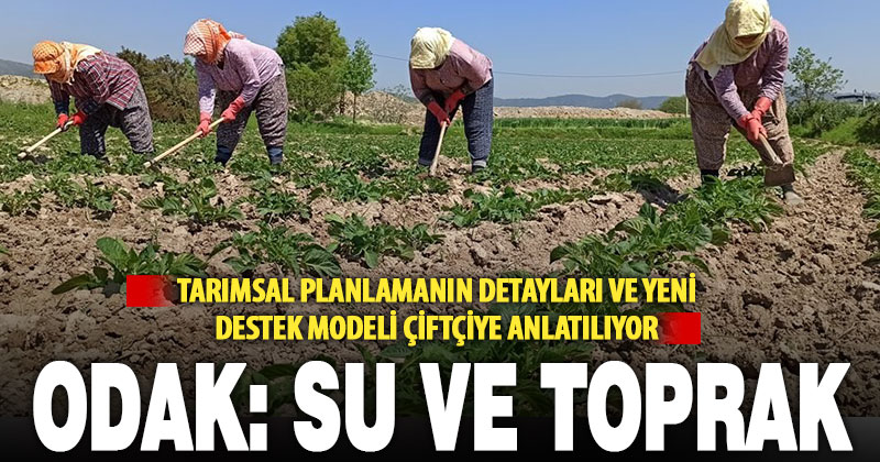 Tarım ve Orman Müdürü Çınar: Yeni destekleme modeli suyu ve toprağı koruyacak