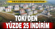 TOKİ’den ödemeleri süren konut ve iş yerleri için indirim kampanyası