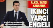 Bölge İdare Mahkemesi’nden, belediye tesislerinde alkol satışına ikinci ret
