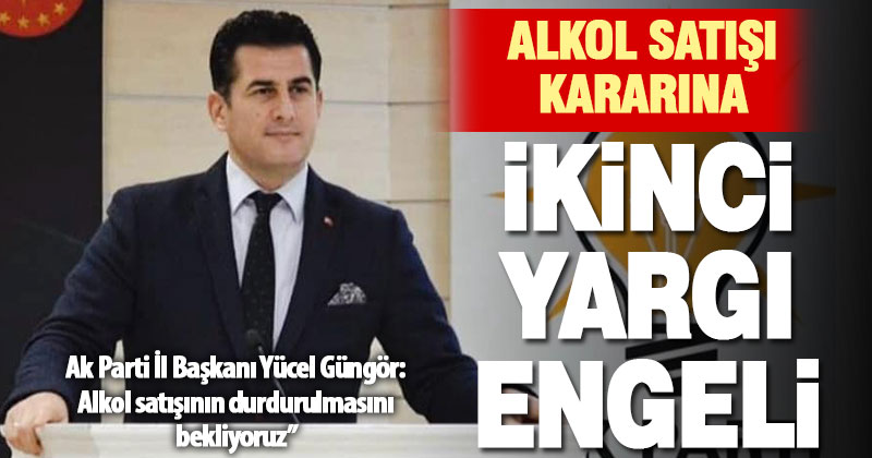 Bölge İdare Mahkemesi’nden, belediye tesislerinde alkol satışına ikinci ret