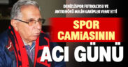 Denizlispor’un büyük emektarı Melih Garipler vefat etti