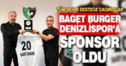 Baget Burger Denizlispor’a sponsor oldu