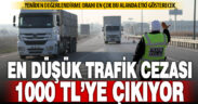 Yeniden Değerlendirme Oranı hesabına göre, yeni yılda en düşük trafik cezası 1000 TL’ye çıkıyor