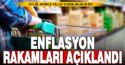 Enflasyon Eylül ayında yıllık yüzde 49,38 oldu