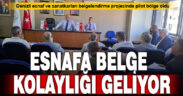 Denizli esnaf ve sanatkarları belgelendirme projesinde pilot bölge oldu