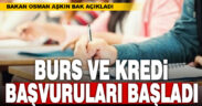 Gençlik Spor Bakanlığı burs ve kredi başvuruları başladı
