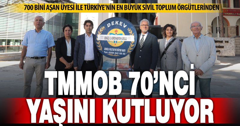 Türkiye Mühendis ve Mimar Odaları Birliği 70’nci yaşını kutluyor