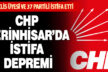 CHP Serinhisar’da istifa depremi