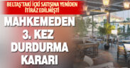 Mahkemeden belediyenin alkol satışına 3. kez durdurma kararı
