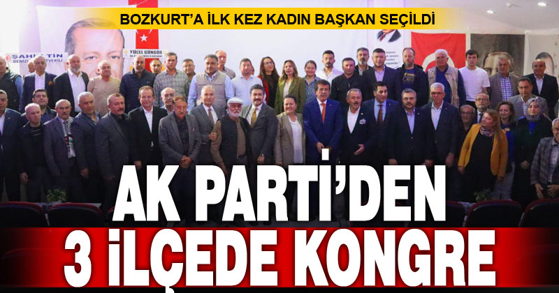 Ak Parti, Bozkurt, Çardak ve Honaz kongrelerini yaptı