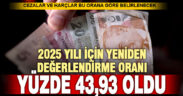 2025 yılı için yeniden değerleme oranı belli oldu