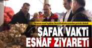 Tarım ve esnaf teşkilatı Denizli halinde sorunları yerinde dinledi