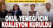Denizli’de okullarda yemek verilmesi için “Okul Yemeği Koalisyonu” kuruldu