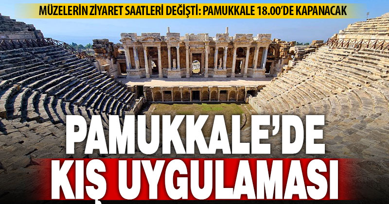 Müze ziyaretlerinde kış uygulamasına geçildi