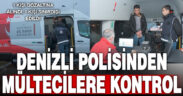 Denizli Emniyet Müdürlüğü, mültecilere yönelik uygulama yaptı