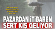 Denizli’ye soğuk hava ve kar yağışı geliyor
