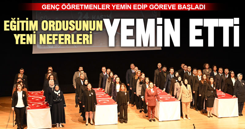 Denizli’nin eğitim ordusuna taze kan