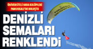 Öğrenci yamaç paraşütü kulüpleri Cumhuriyet için havalandı