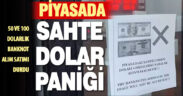 Piyasada sahte dolar paniği