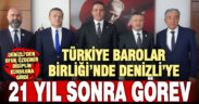 Denizlili avukat Özdemir’e TBB’de görev