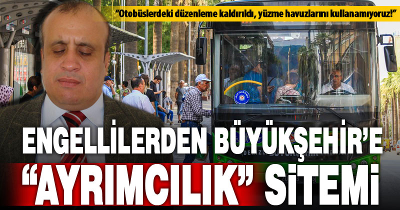 Görme engelli yurttaşlardan Denizli Büyükşehir’e “ayrımcılık yapılıyor” sitemi