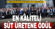 En kaliteli süt yapmayı öğrenen kadın yetiştiriciler ödüllendirildi