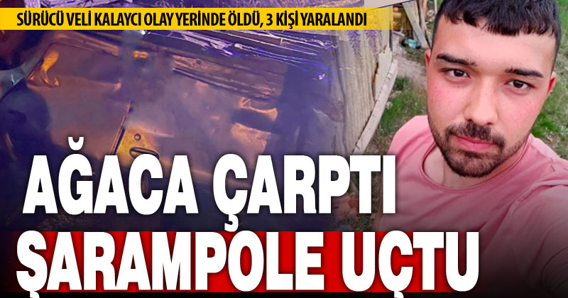 Acıpayam’da feci kaza: 1 ölü 3 yaralı