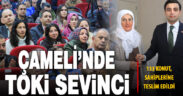 Çameli’nde 133 TOKİ konutu sahiplerine teslim edildi