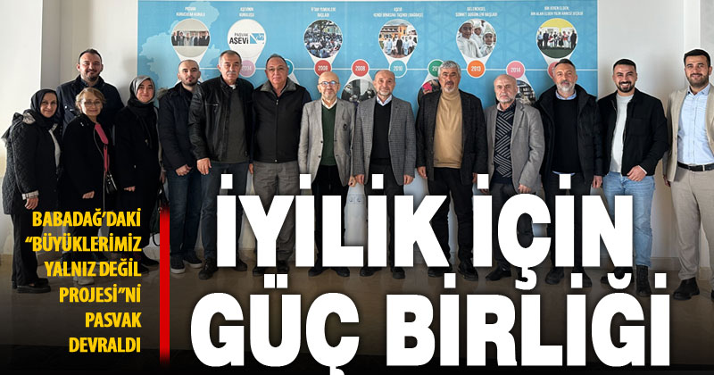 Babadağ’daki iyilik hareketini PASVAK devraldı